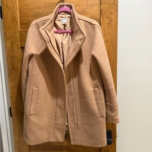 J. Crew Women's Camel Teddy Jacket